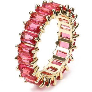 🔥$5 **New 2024** Pink Gem Stone Rings